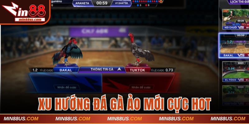 Xu hướng đá gà ảo mới cực hot