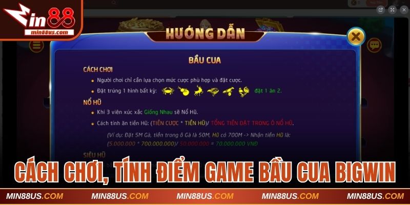 Cách chơi, quy tắc tính điểm và kèo cược trong game 