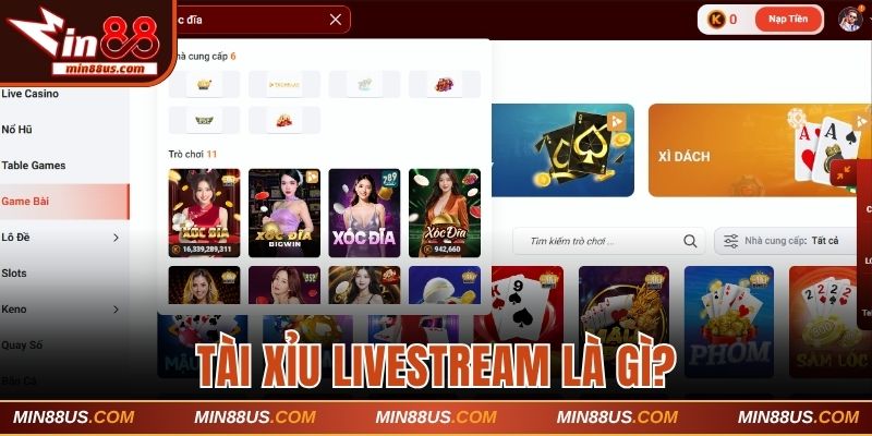 Tài xỉu livestream mang đến trải nghiệm chân thực, hấp dẫn